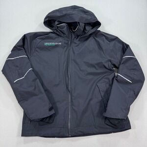Mercedes AMG Petronas Formula One Team Jacket Men's XL Black Coat Insulated‎